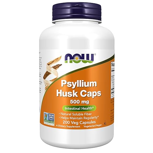 NOW Foods Psyllium Husk Capsules
