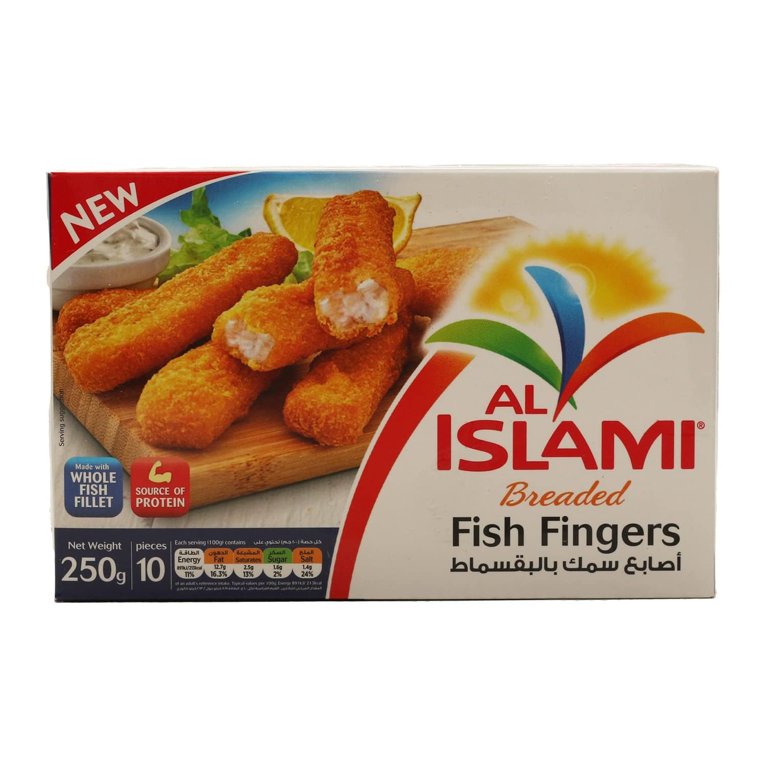 Al Islami Breaded Fish Fingers 250g