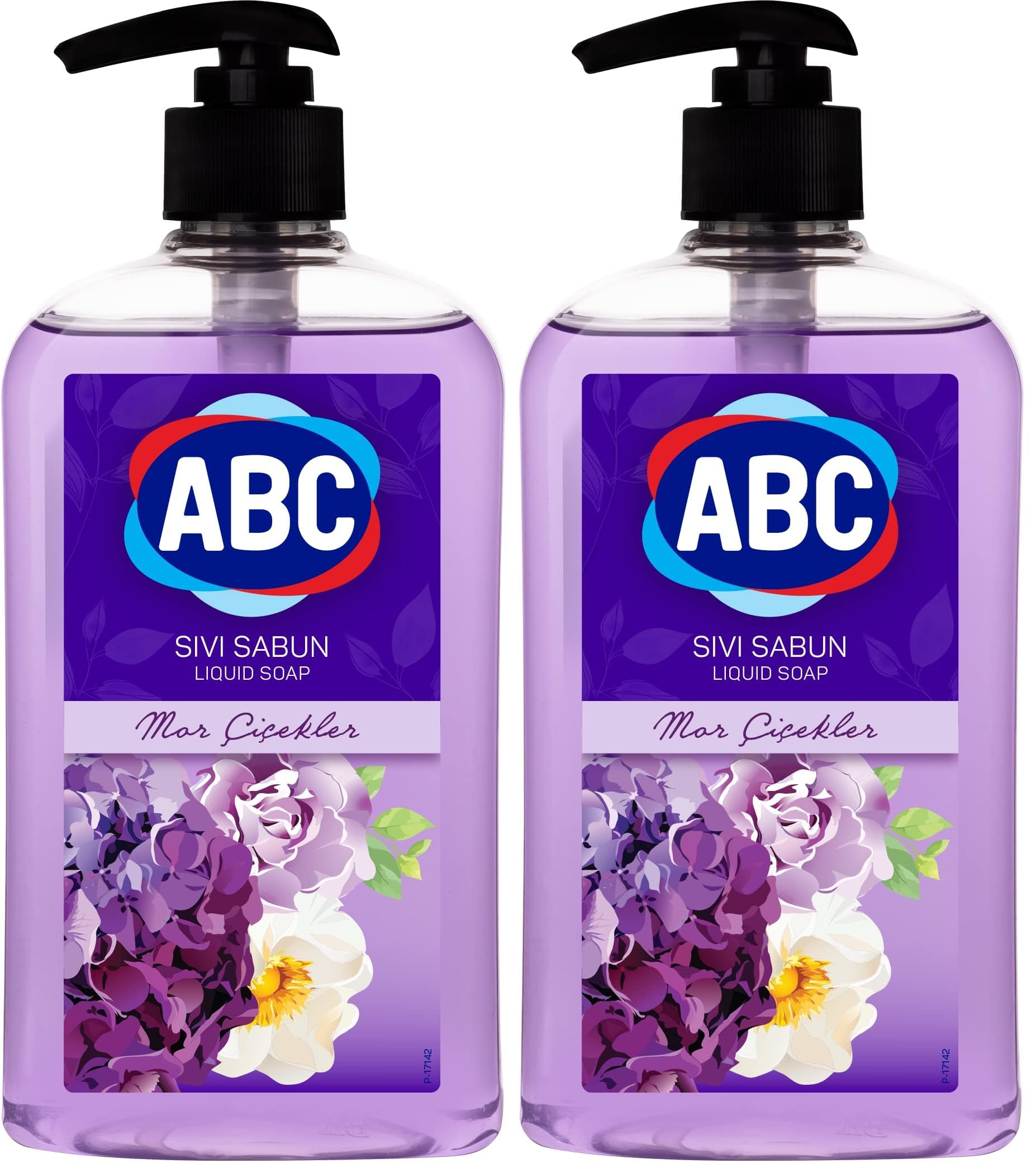 ABC SIVI SABUN MOR ÇİÇEKLER 400 ml (2 paketi)