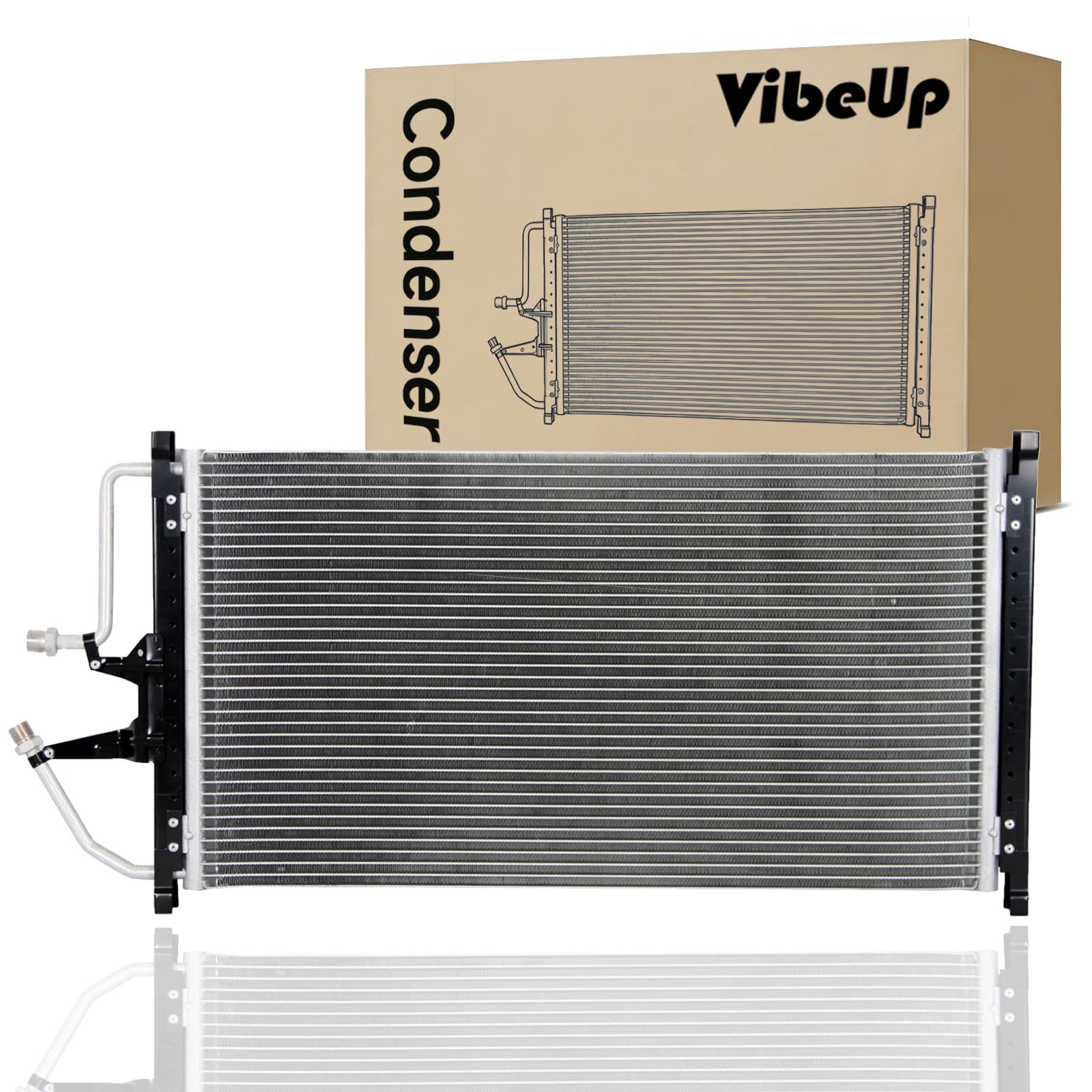 Photo 1 of VibeUp 4720 Condenser Compatible With Chevrolet/GMC C K Series Sierra Silverado 1500 2500 HD 3500 | #Replaces 15-62 52402209