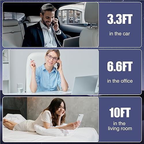 Miniatura 5 de Paquete de 3 cables USB C a USB C [1m+2m+3m], cable tipo C a tipo C, cable de carga rápida de 60W para iPhone 17 16 15 Pro Plus Pro Max Air, para