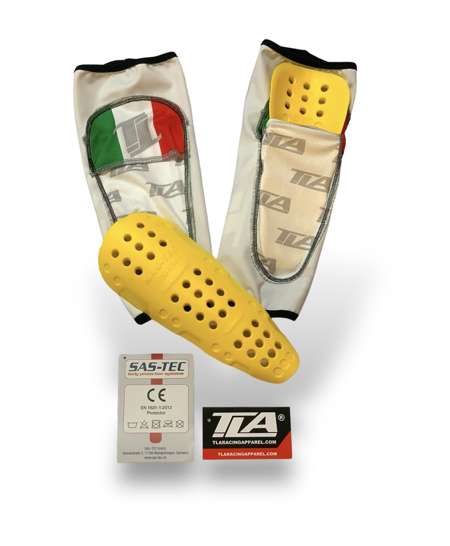 Shin Guards Enduro Mtb Pads TLA - CE certified Sas-Tec Mtb Shin Gards - Downhill Bmx Accessories and Protection for Legs and Shins - Shin Guard Holder with Protective Pads - Image 3