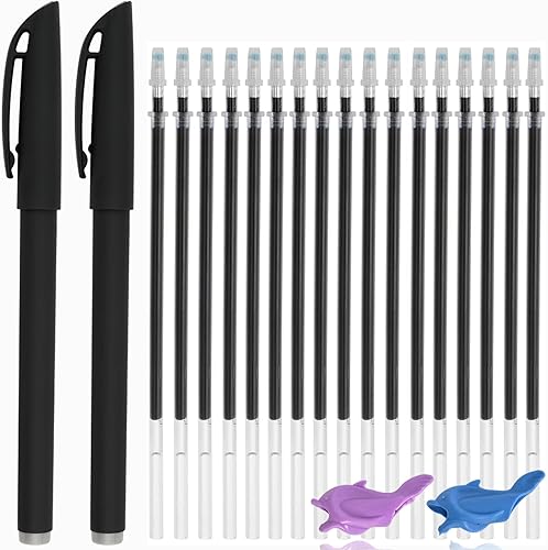 AALGO Bolígrafos mágicos y recambios para libros de textos mágicos, libro para niños ranurados, bolígrafo de tinta que desaparece para libros de