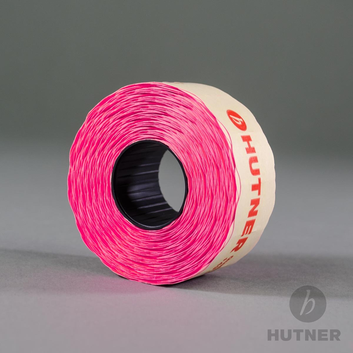 30 Rollen Preisetiketten 26x16 leucht-pink permanent | 33.000 Etiketten | Preisauszeichner Etiketten | Auszeichner Etiketten | HUTNER