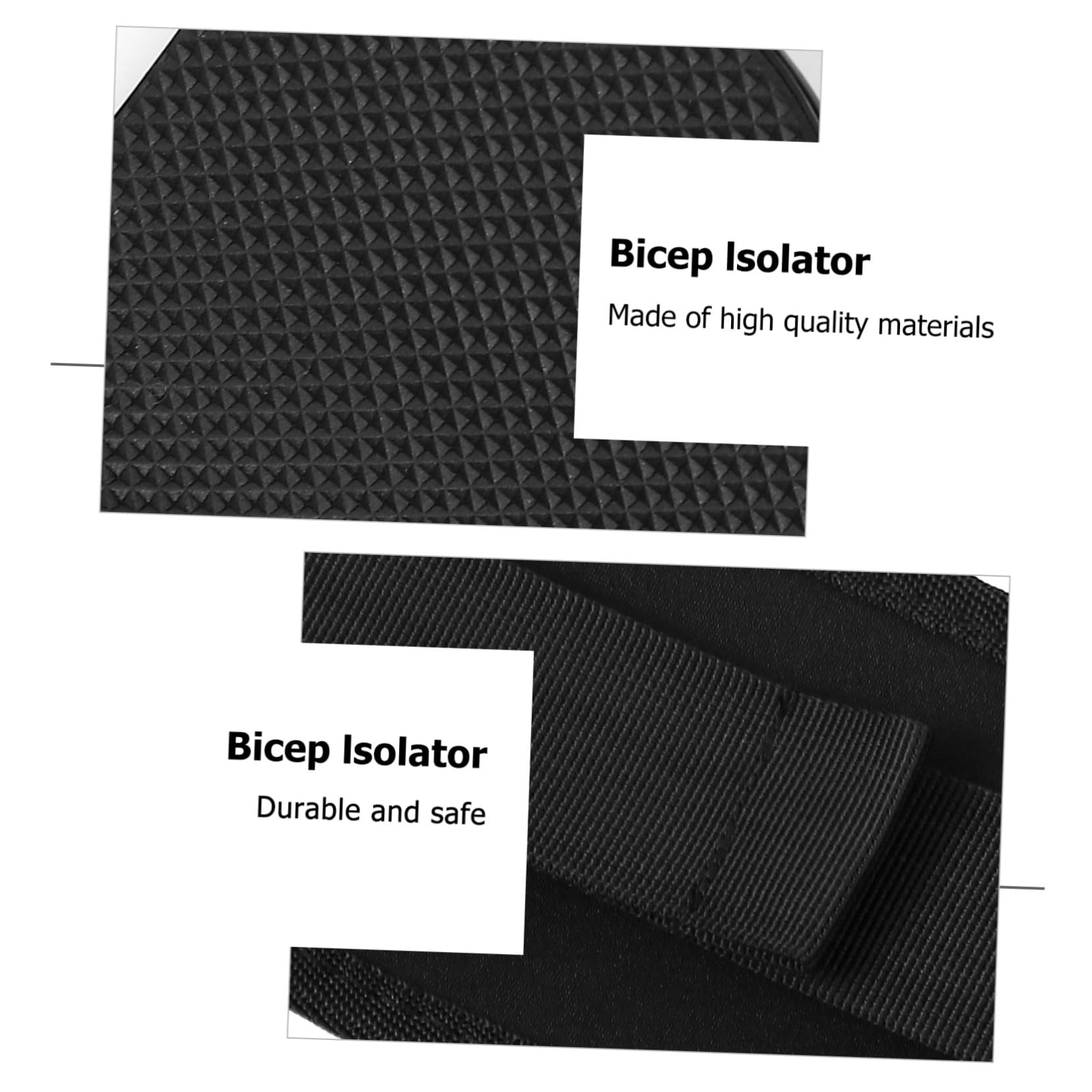 ABOOFAN Piastra Allenamento Braccia in Alluminio Leggero per Bicipiti e Avambracci Supporto Ergonomico con Cuscinetto Rinforzato Strumento Bodybuilding per Sollevamento Pesi e