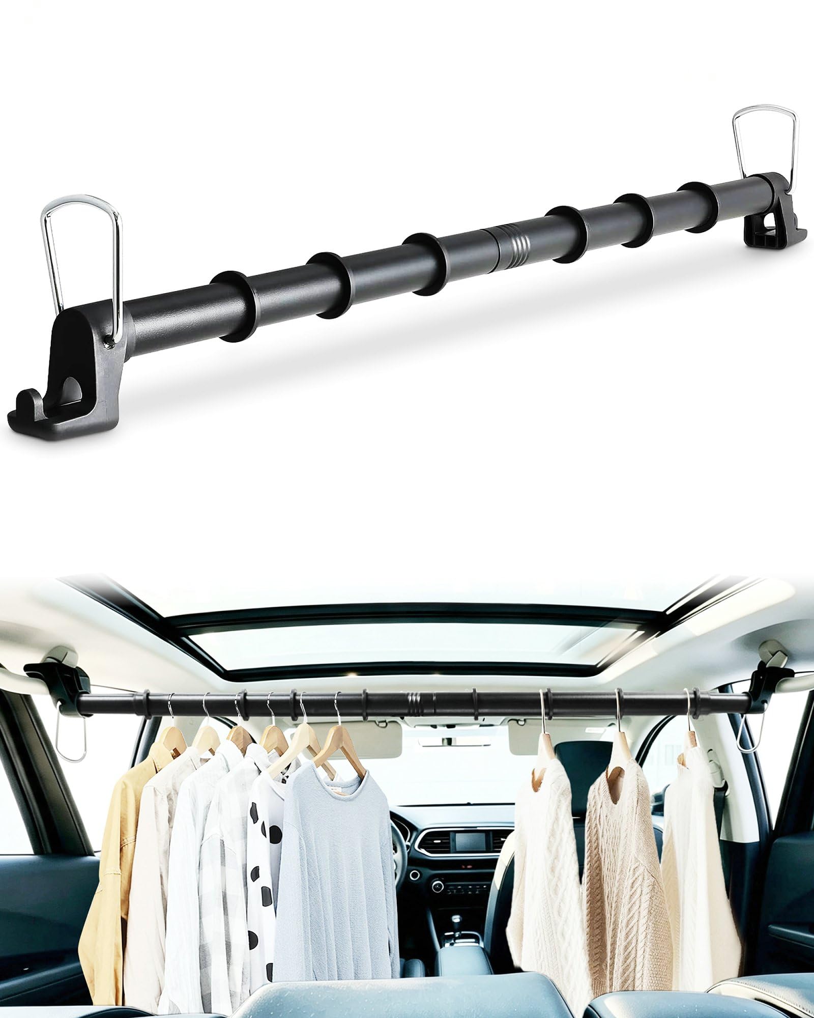 Hoapavi Heavy Duty Garment Rod