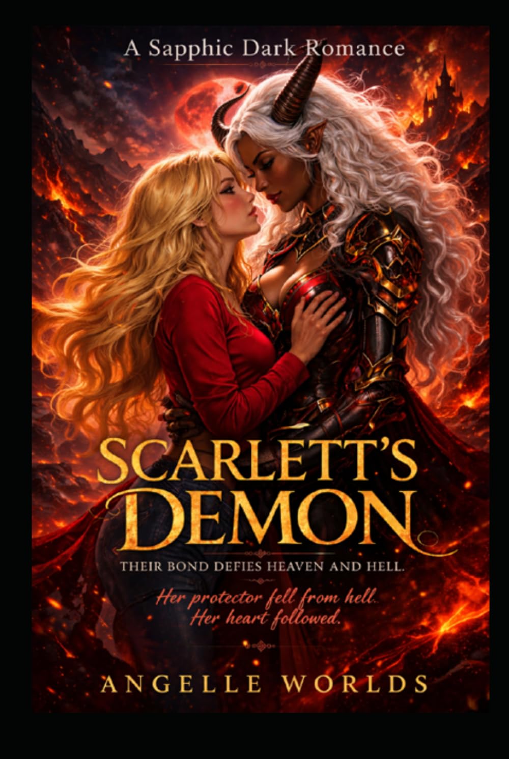 SCARLETT'S DEMON: Their bond defies heaven and hell.