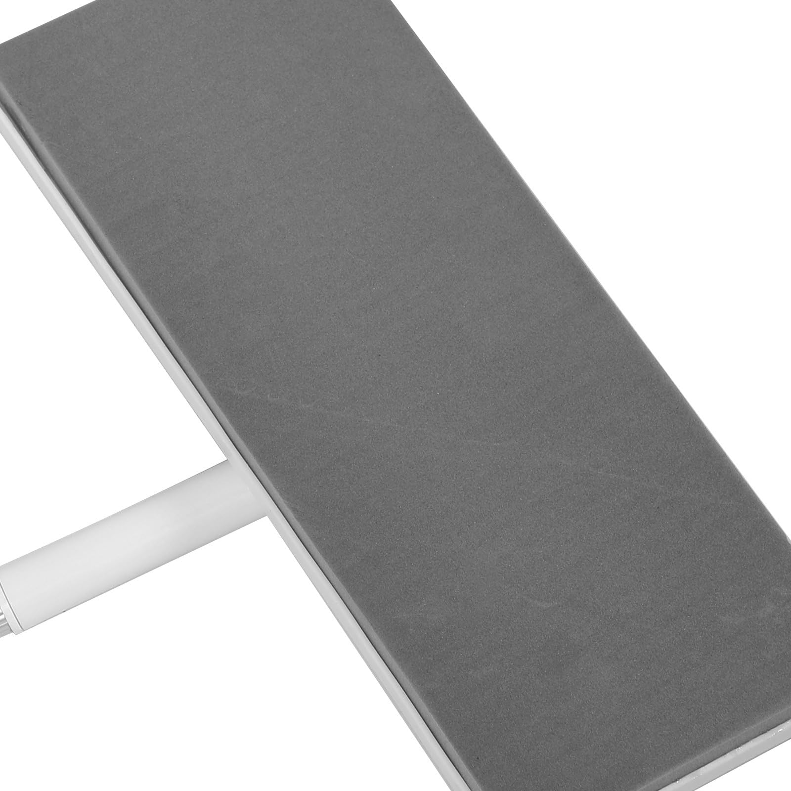 Mopa Plana de Hilo con Varilla Telescópica de Aluminio Recogedor Electrostático de Polvo para Limpieza del Hogar Rotación Duradera y Fácil de Usar