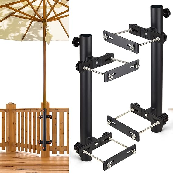Patio Umbrella Holder, Heavy Duty Deck Umbrella Mount