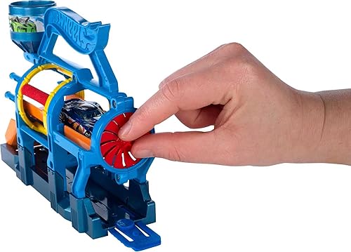 Miniatura 2 de Hot Wheels Turbo Jet CAR WASH Juego Set