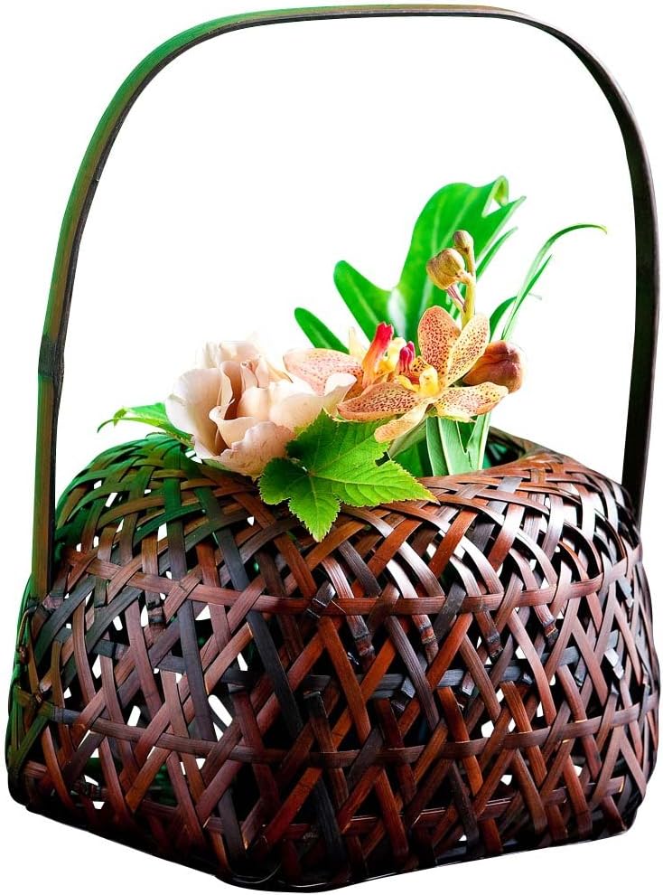 Yamasita Craft Dyed Bamboo Gazura Flower Vase, Mini, Boxed