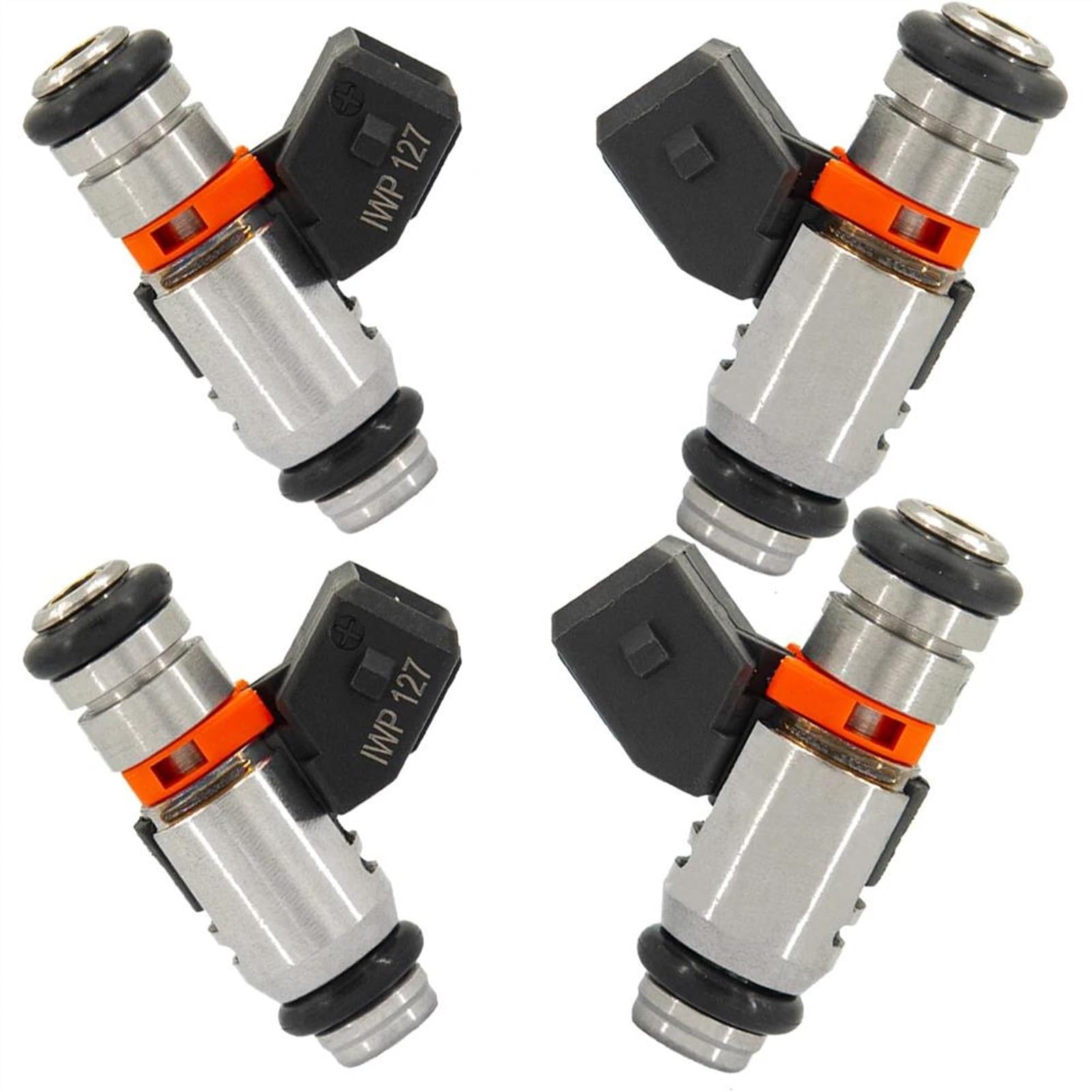 Iniettore Carburante 4PCS Ugello Di Iniezione Carburante IWP 127 IWP127 Per Ford Per Fiesta Per Ecosport Per Flex 1.0 Compressore .6 Per Zetec Per Rocam 8V/Ka Polverizzatori iniettori alimentazione