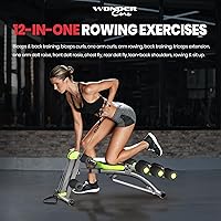 Vista 3 de WONDER CORE 2 Total Gym Machine, Ab Workout Equipment, Adjustable Ab Machine for Stomach Workout, Sit Up Exercise Equipment for Home Workouts