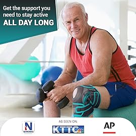 DR. BRACE ELITE Knee Brace with Side Stabilizers & Patella Gel Pads for Maximum Knee Pain Support and fast recovery for men and women-Please Check How To Size Video (Earth, Medium)