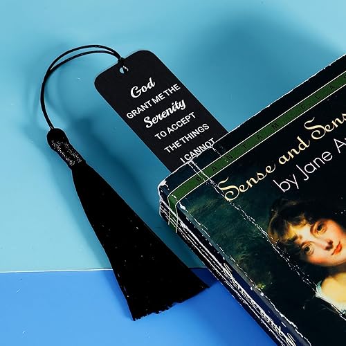 Miniatura 7 de Sobriety Recovery AA Gifts - Marcadores cristianos para mujeres y hombres, marcadores religiosos con versículos bíblicos