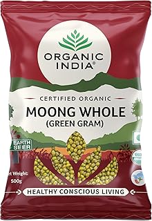 ORGANIC INDIA Rich in Proteins & Dietary Fiber, Delicious in Taste Moong...