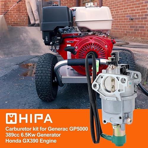 Miniatura 2 de HIPA Carburador 8750 7000 para Harbor Freight Predator 7000W 8750W vatios Generac GP5500 GP6500 GP5000 GP6000 420CC generador 13HP 14HP 15HP 16HP