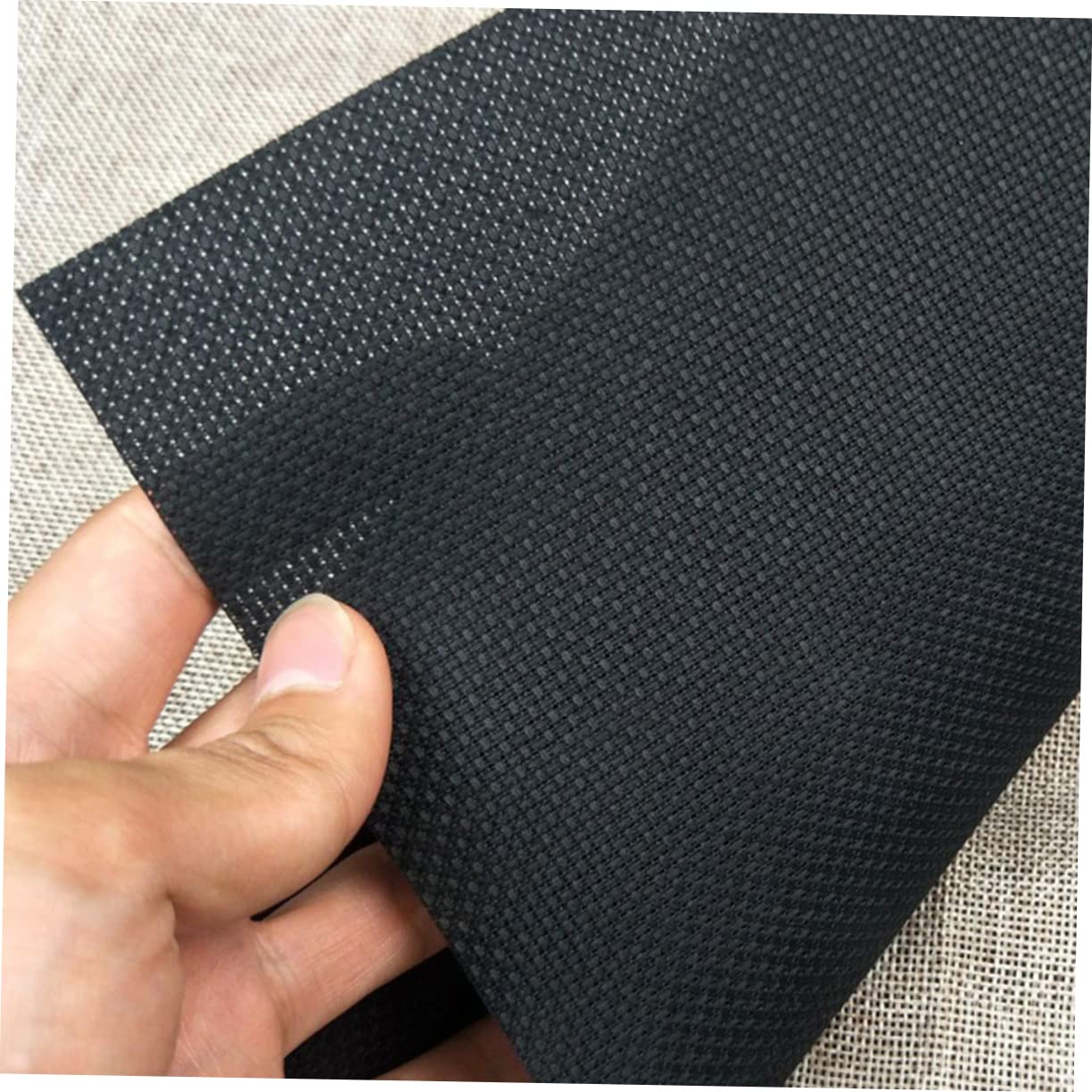 PHENOFICE 11ct Cross-Stitch Cloth Embroidery Fabric for Punch Needle Handmade Counted Cross-Stitch Fabric Ideal for DIY Projects