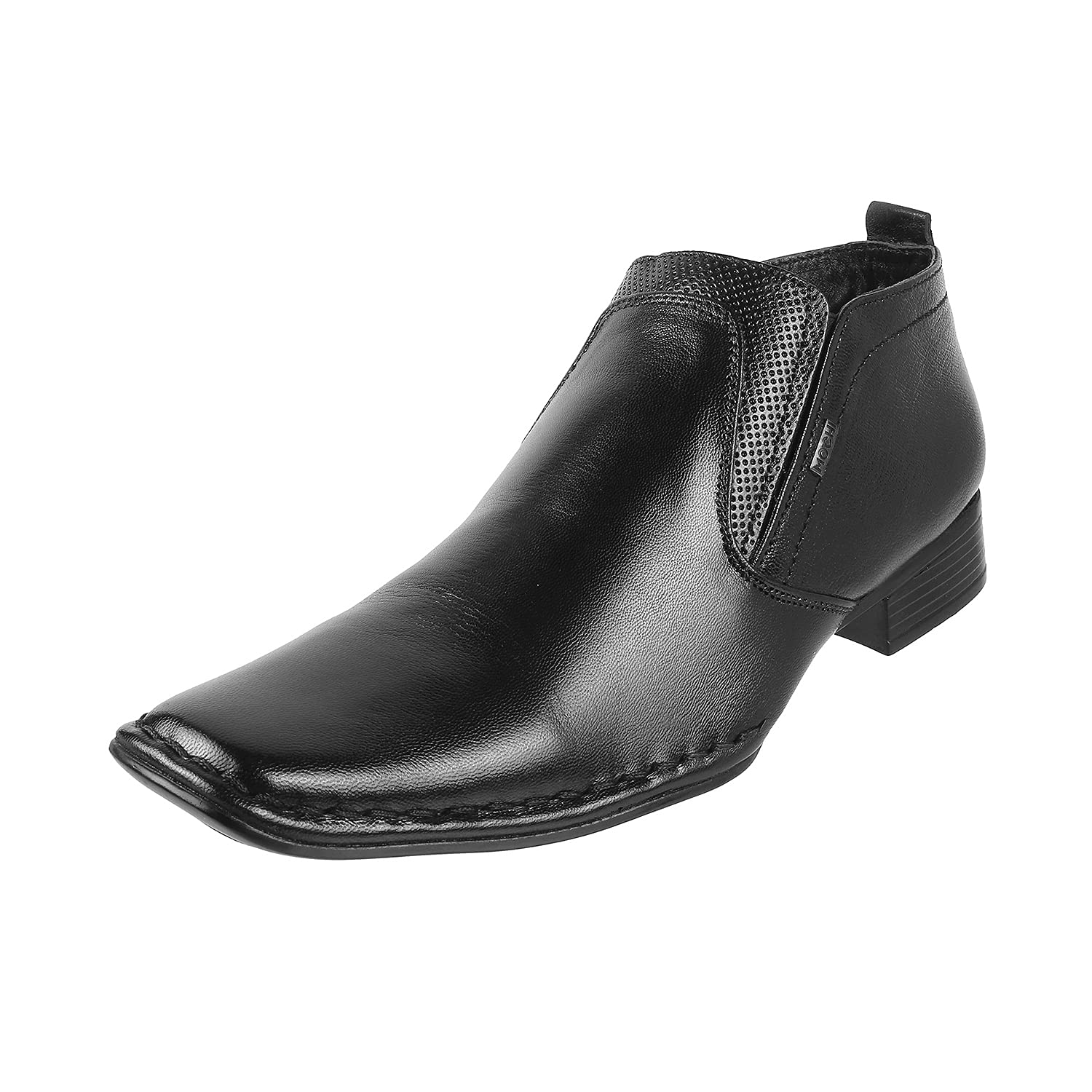 mochi Men's Faux Leather Formal Stylish High Ankle Shoes-picture-45