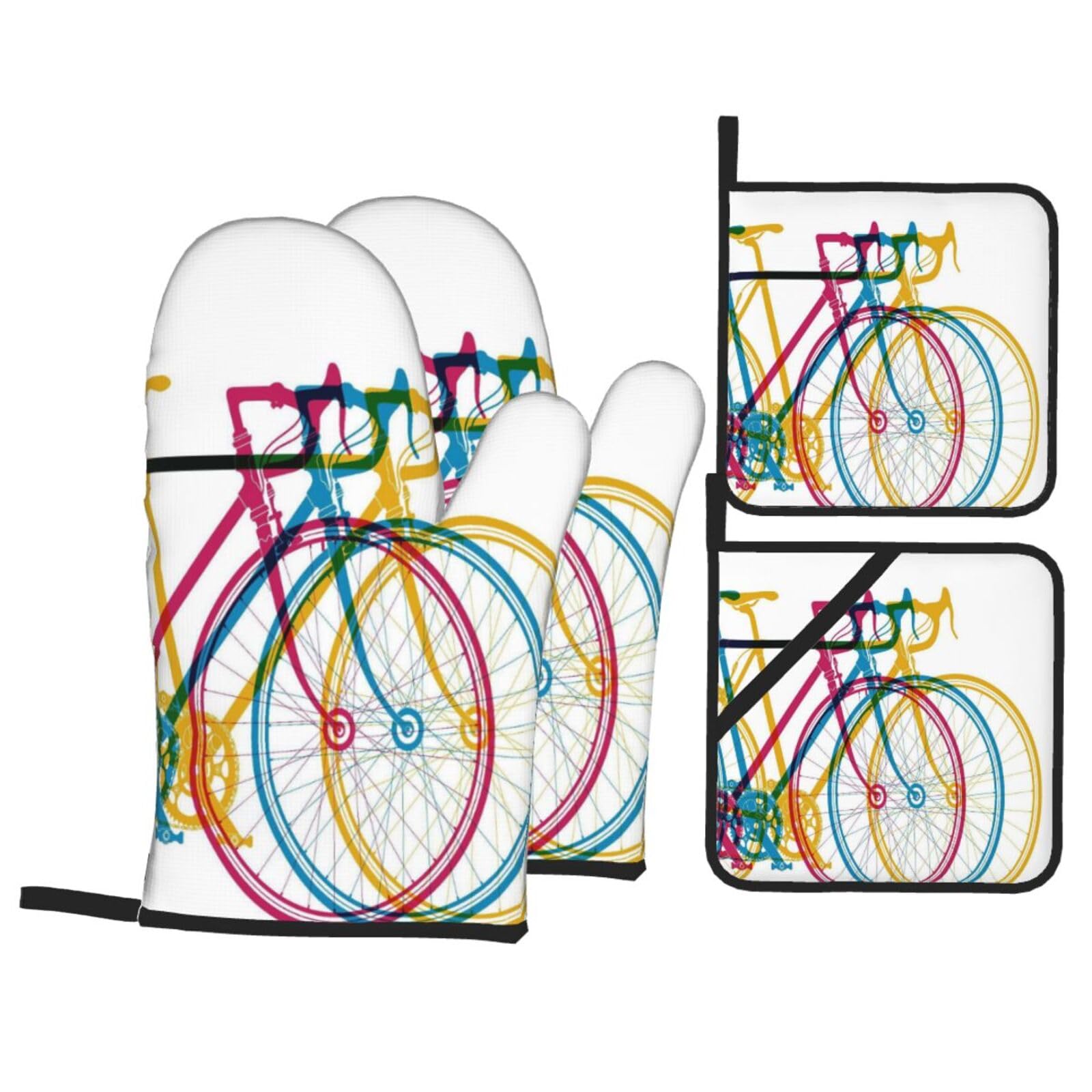 Gants de four et maniques vélos pour sécuriser vos plats au micro-ondes