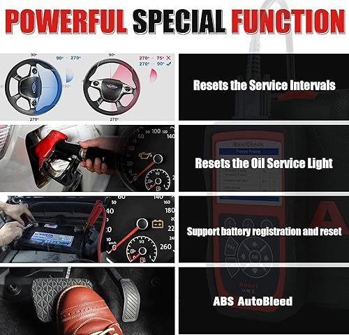 Miniatura 3 de Autel MaxiCheck PRO - Herramienta de escaneo automático de purga de frenos ABS con diagnóstico ABS SRS, OBDII completo, BMS EPB SRS SAS Servicios de