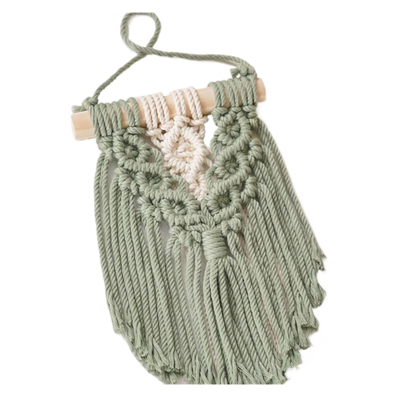Xinglongs Macrame Wall Hanging Macrame Wall Hanging Tapestry Boho Handmade Cotton Rope Decor for Living Room