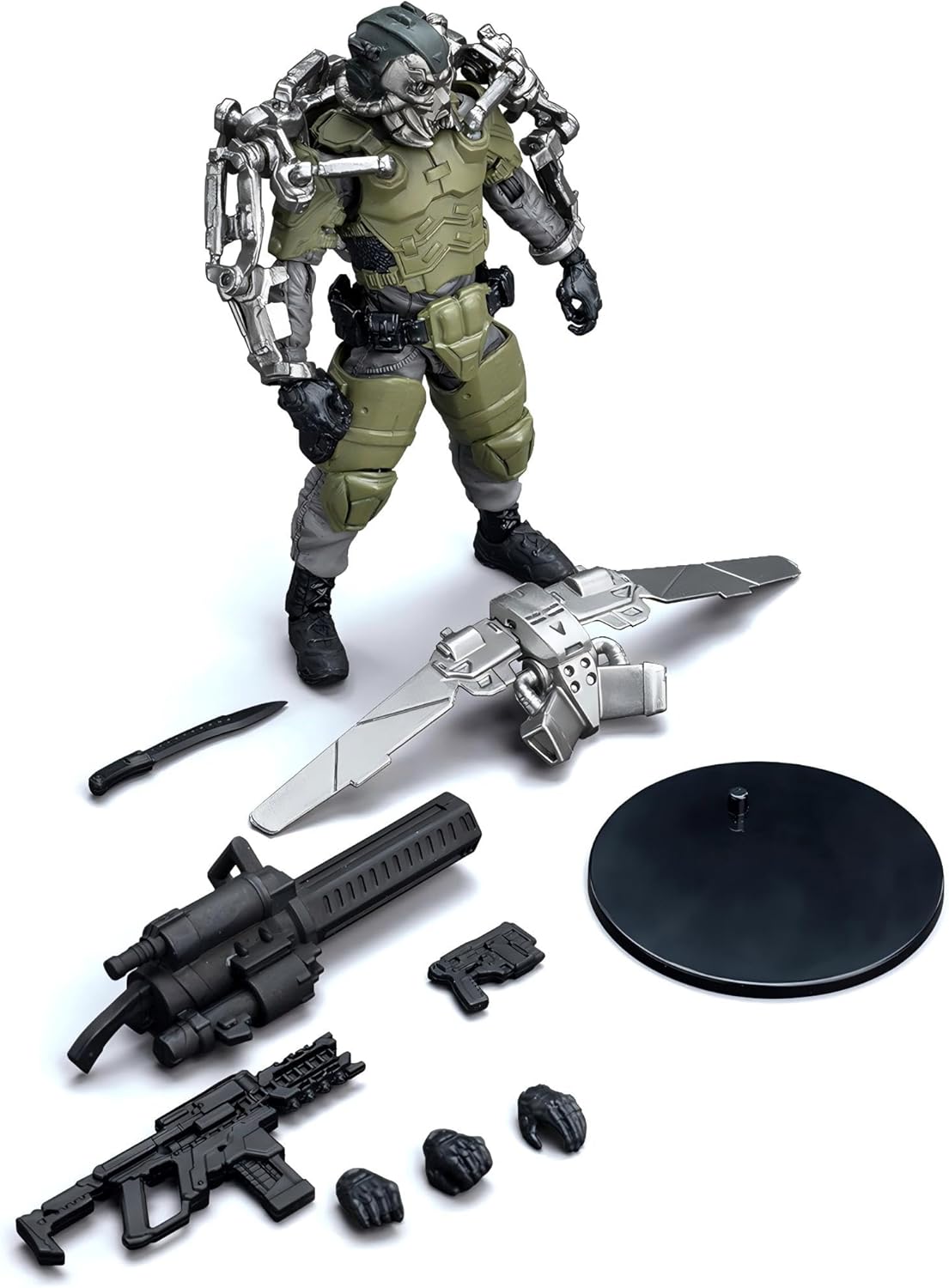 JOYTOY 1/18 Scale Action Figure Lone Wolf with Exoskeleton