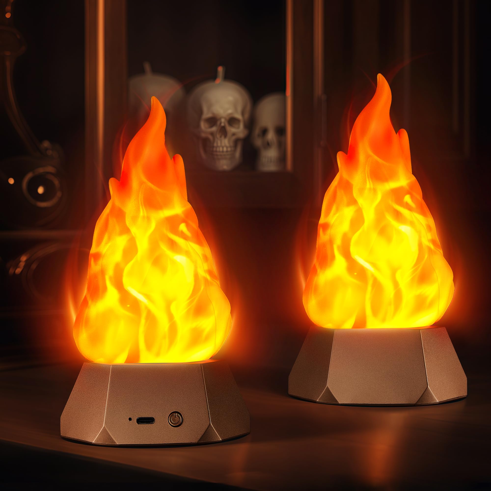 ライト・ランタン play you Amazon.com: BlcTec USB Rechargeable Flame Light, 72-Hour Runtime