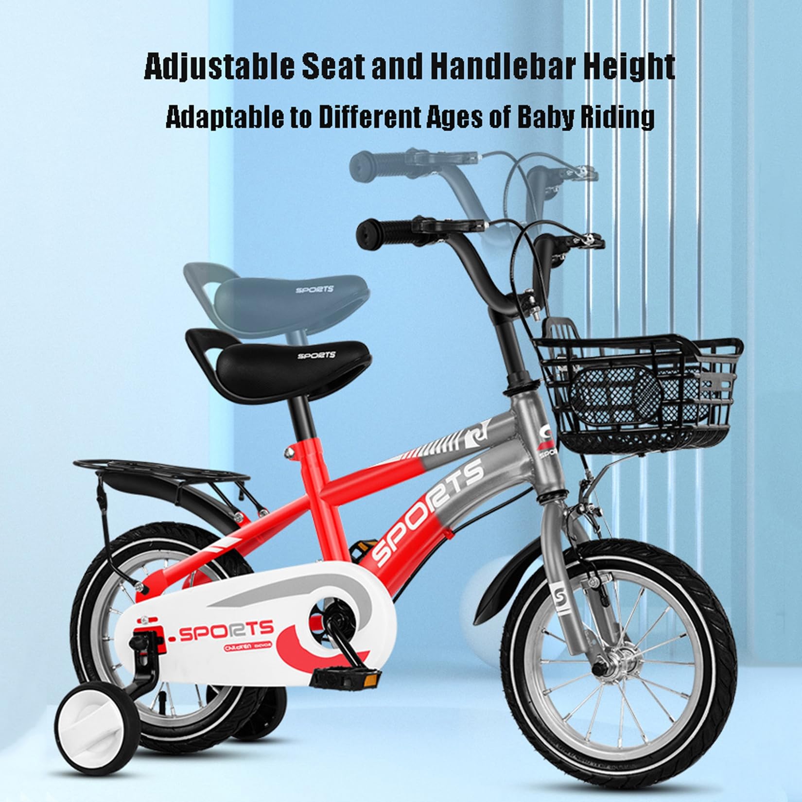 ♡子供用自転車 16インチ ROCKBROS 子供用自転車 お子様 入学 14 16 インチ かっこいい