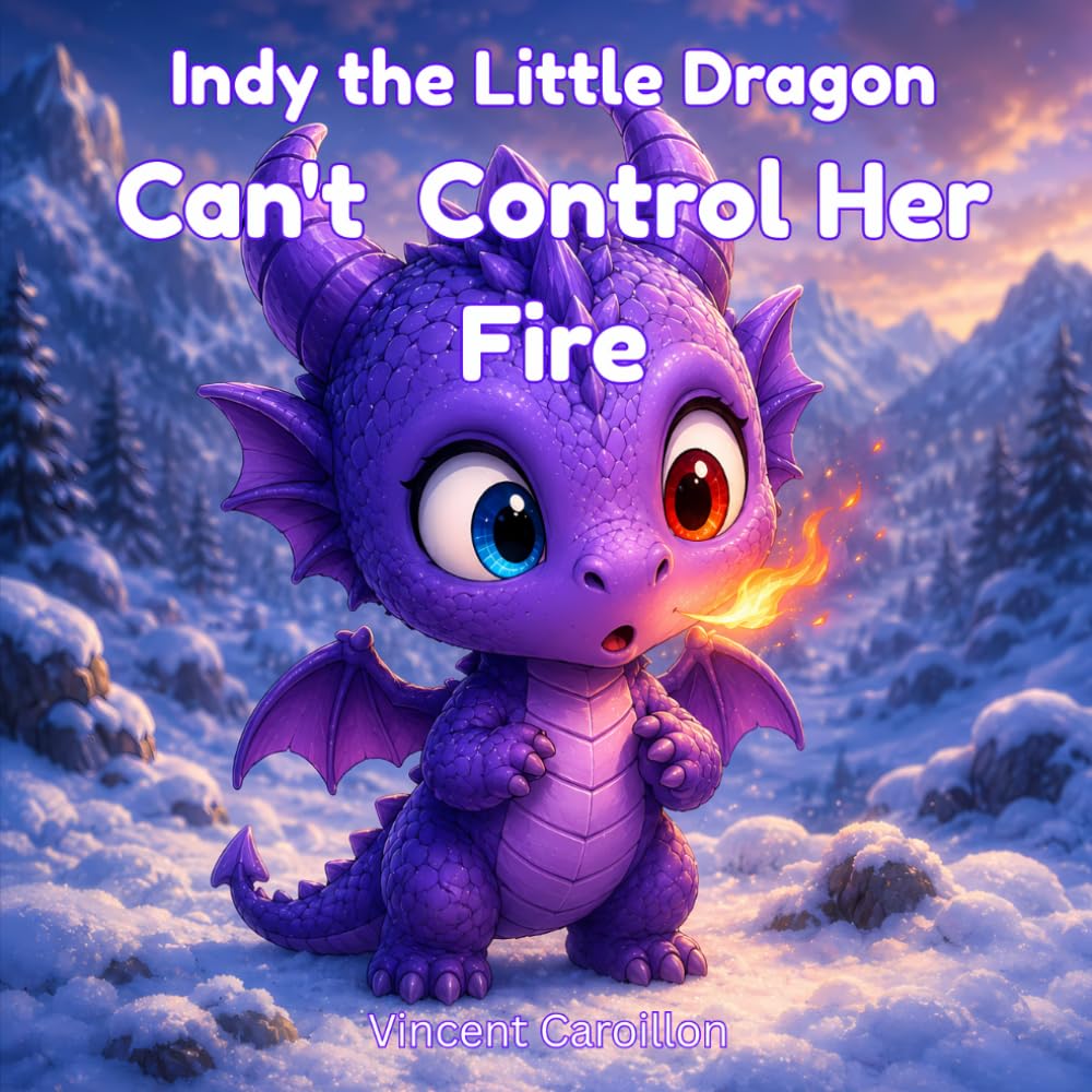 Indy the Little Dragon Can't Control Her Fire