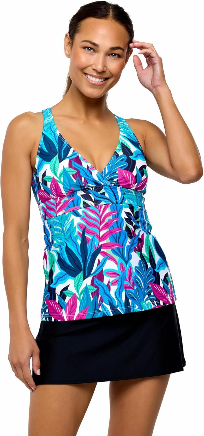 Next by Athena Womens Rainforest Sport Tankini