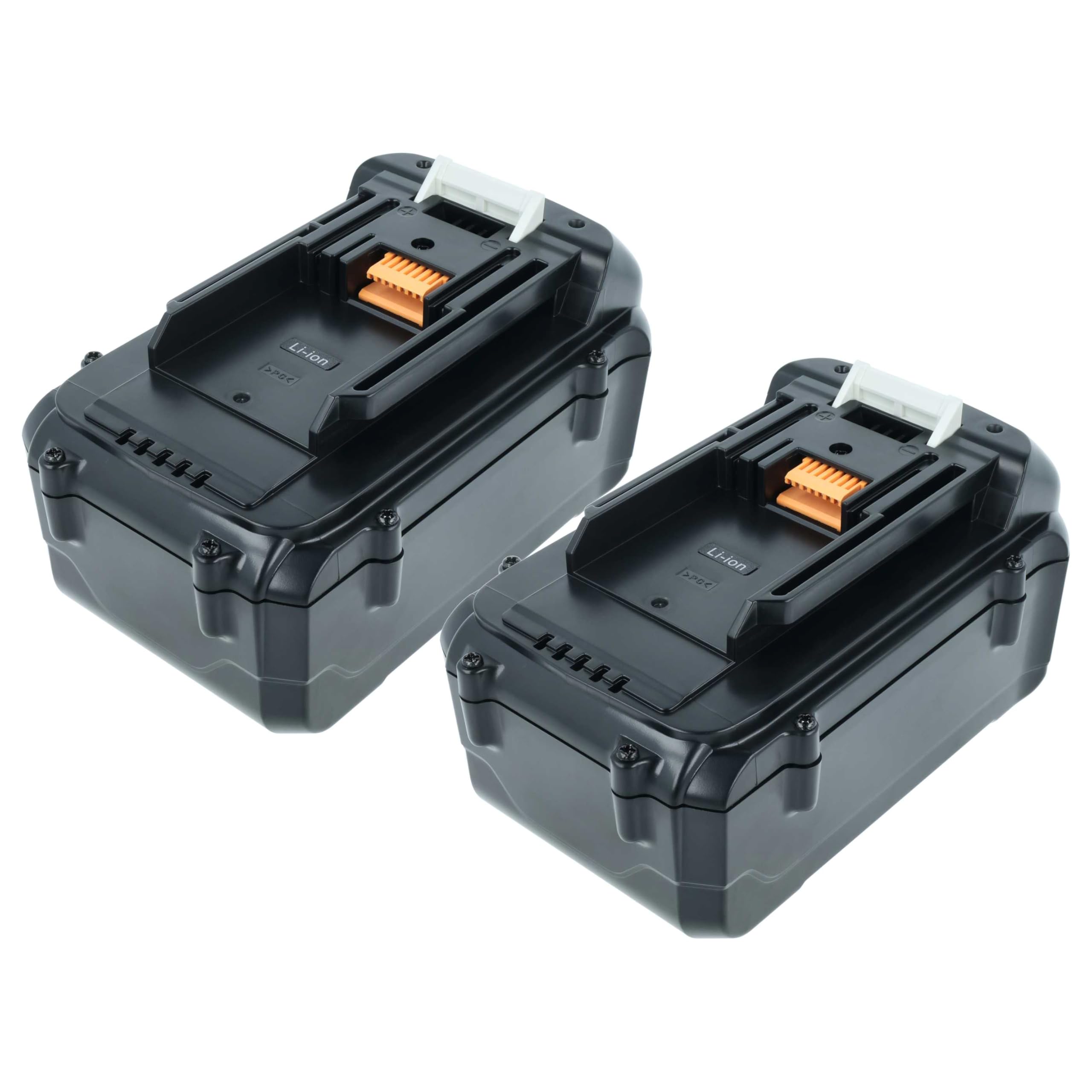 vhbw 2x akumulator litowo-jonowy 3000 mAh (36 V) do elektronarzędzi narzędzia Powertools Tools Makita BBC300, BBC300LRDE, BBC300LZ, BBC300LZ2C, BC231