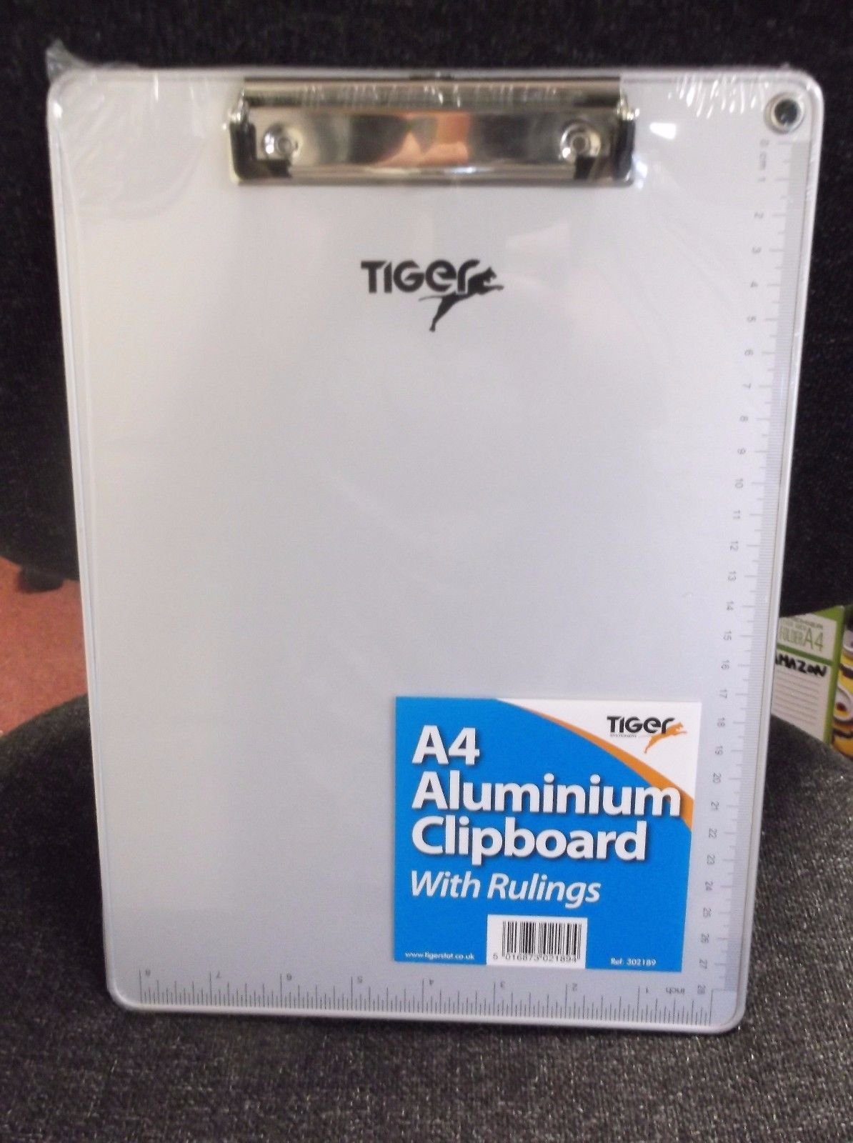 Tiger A4 Aluminium Clipboard