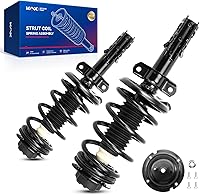 Vista 76 de KAX Conjunto de amortiguadores delanteros se ajusta a 4Runner 2003-2020, FJ Cruiser 2007-2014, Tacoma 2005-2015, suspensión completa 171371L