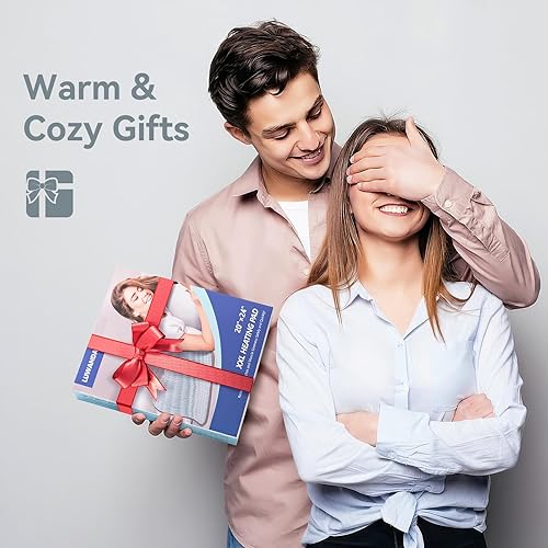 Miniatura 6 de Almohadilla térmica XXL para aliviar el dolor de espalda, almohadillas térmicas extra grandes de 20 x 24 pulgadas, almohadilla térmica eléctrica