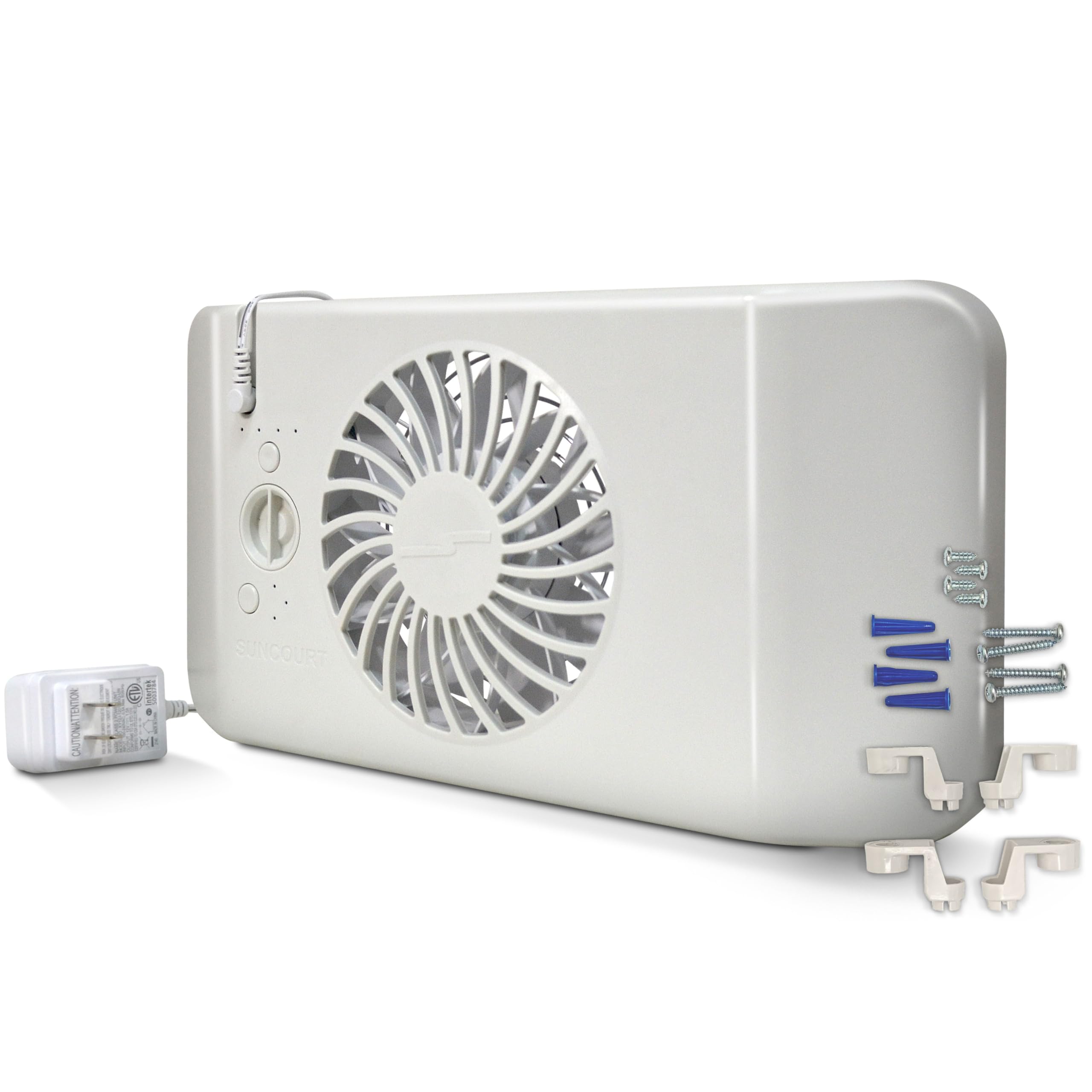Suncourt Equalizer EZ8 Floor/Wall Register Booster Fan