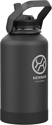 Miniatura 2 de Takeya 885395530055 Actives Pickleball - Botella aislada de acero inoxidable, tapa de boquilla, color azul Rally 40oz Varios colores,Dropshot