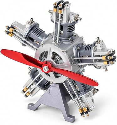 TECHING 5-Cylinder Radial Engine Kit