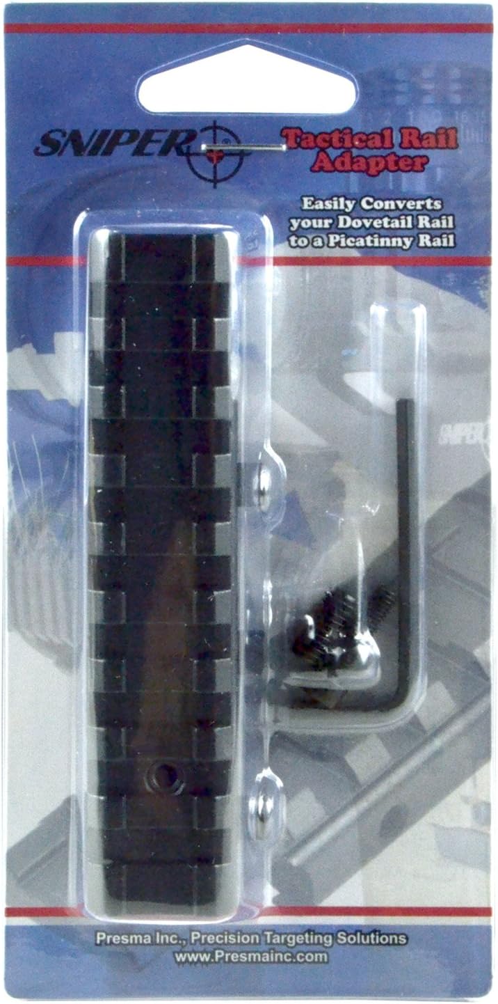 Sniper Dovetail 3/8" 11mm 9mm 15mm to Picatinny 7/8" 21mm Rail Mount Adapter : Sports & Outdoors