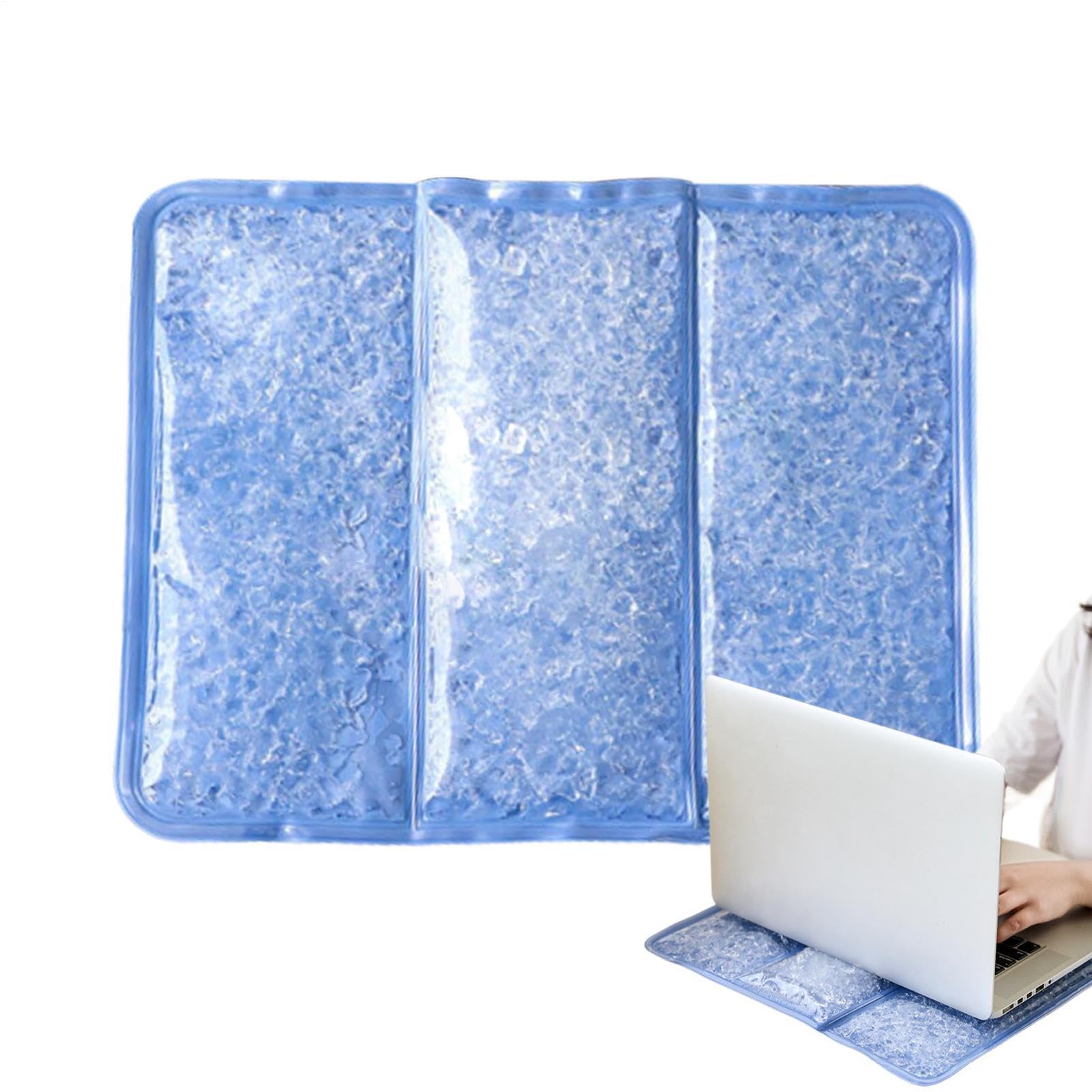 Almohadilla Fría Bolsa Plegable de Gel Refrescante