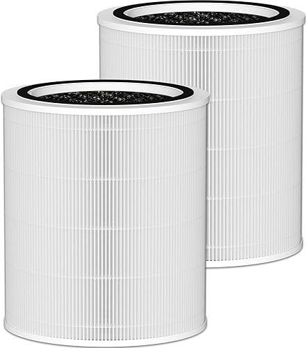 Core 400S - Filtro de repuesto True HEPA compatible con LEVOIT Core 400S Smart WiFi purificador de aire, prefiltro de carbón activado HEPA 3 en 1,