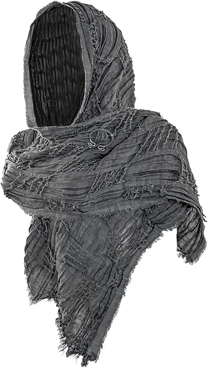 Halloween Hooded Cape Viking Costume,Medieval Hooded Cloak,Vintage Viking Clothing Accessories,Renaissance Accessories