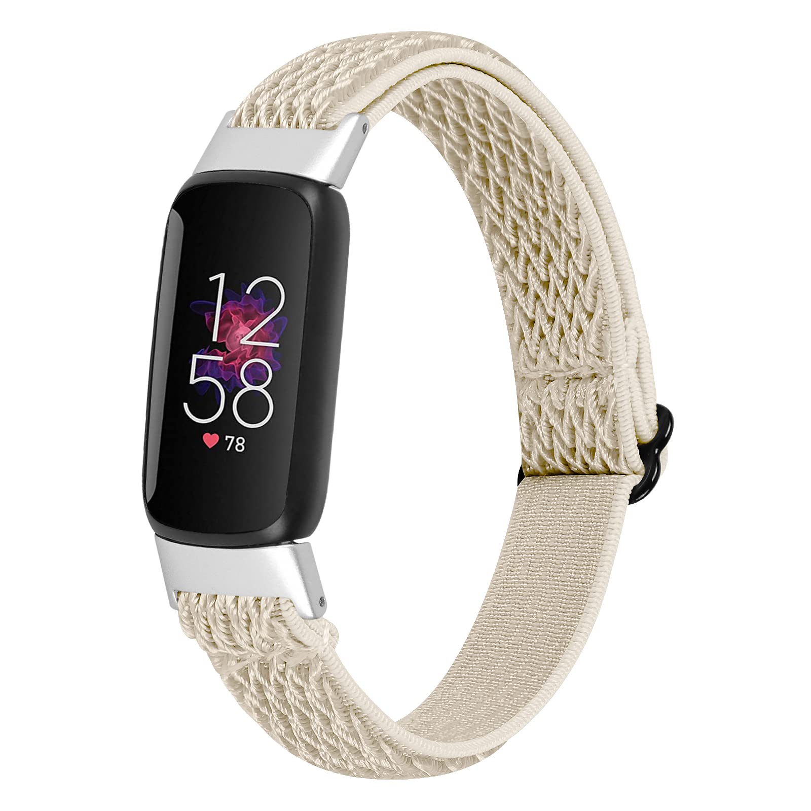 Gimuk Nylon-Armband Für Fitbit Luxe – Weiches, Atmungsaktives Ersatzarmband, Elastisch, In Small/Large, Verschiedenen Farben