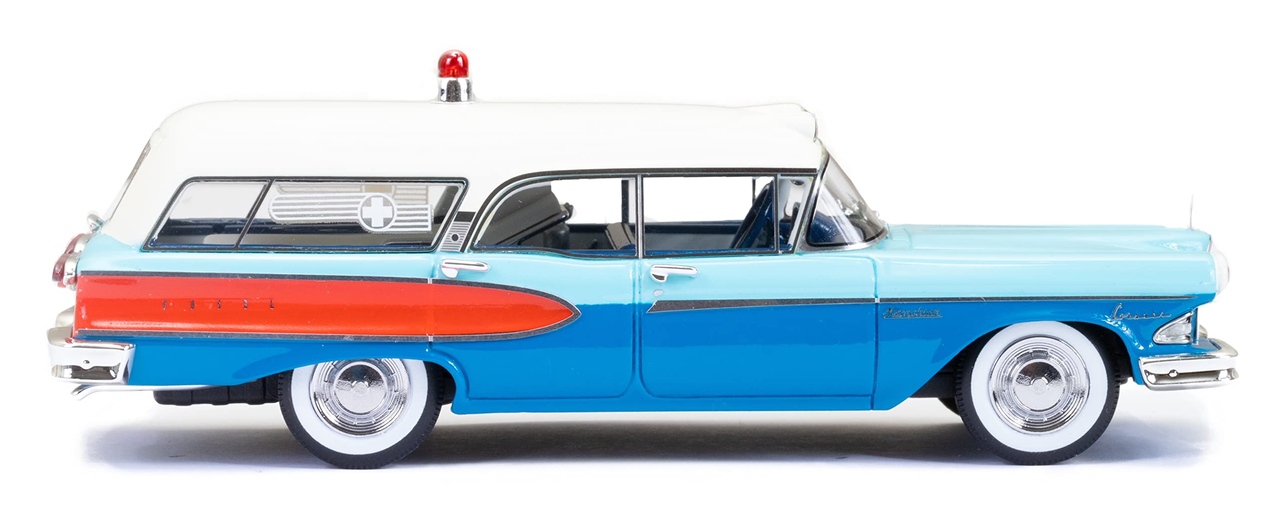 1958 Edsel Corsair Krankenwagen von Memphian Coach Co. im Maßstab 1:43