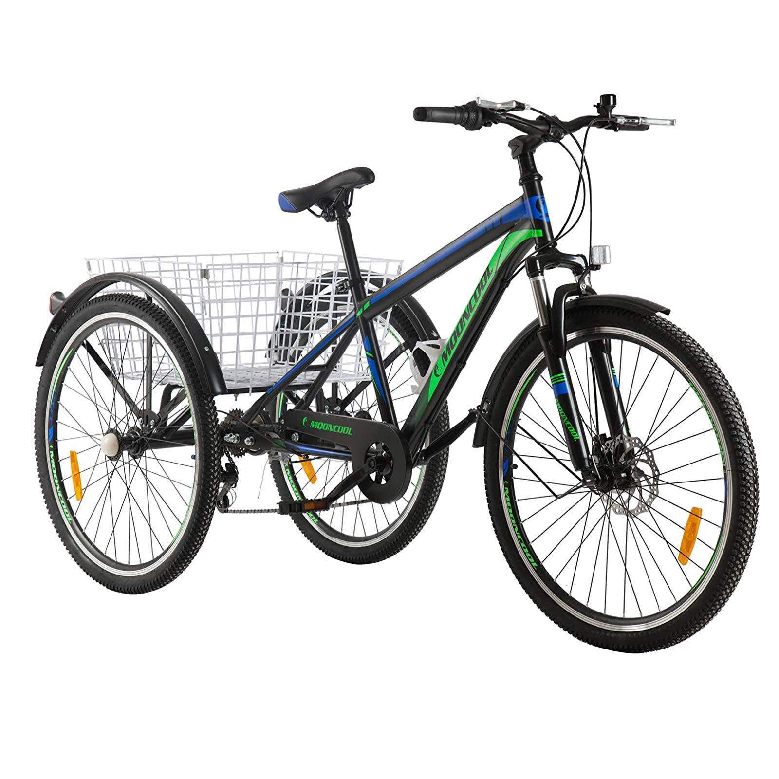 Buy DoCred Adult Tricycle, 7 Speed ain Tricycles Three Wheel Bikes for