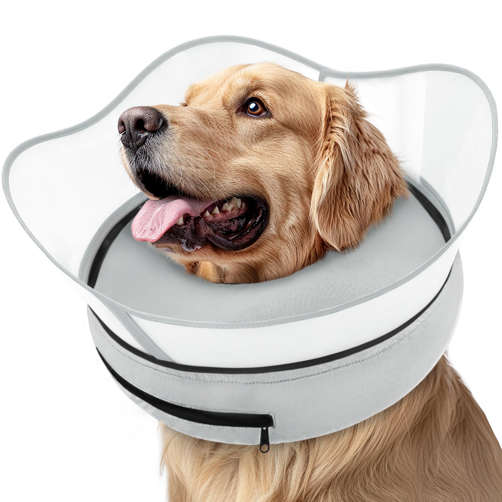 Supet Raised Inflatable Dog Cone