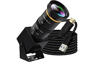 4K 10x Microscope Camera HDMI 5-50mm Web Cam for PC/Computer Telescope