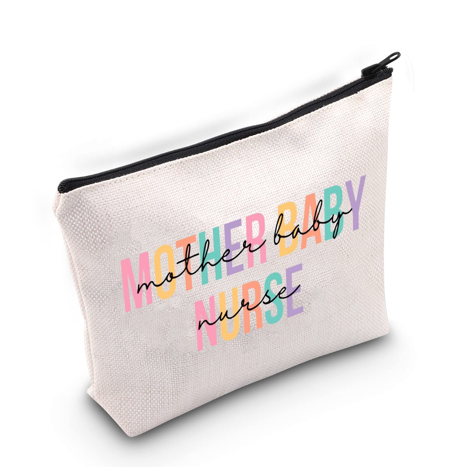 JNIAP Mother Baby Nurse Makeup Bag Thank You Gift for Mother Baby Midwifery Nurse Makeup kit Postpartum Gifts Postpartum Nurse Survival Bag Newborn