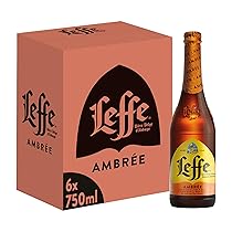 Leffe Ambree Birra, Bottiglia – Pacco da 6 x 750 ml