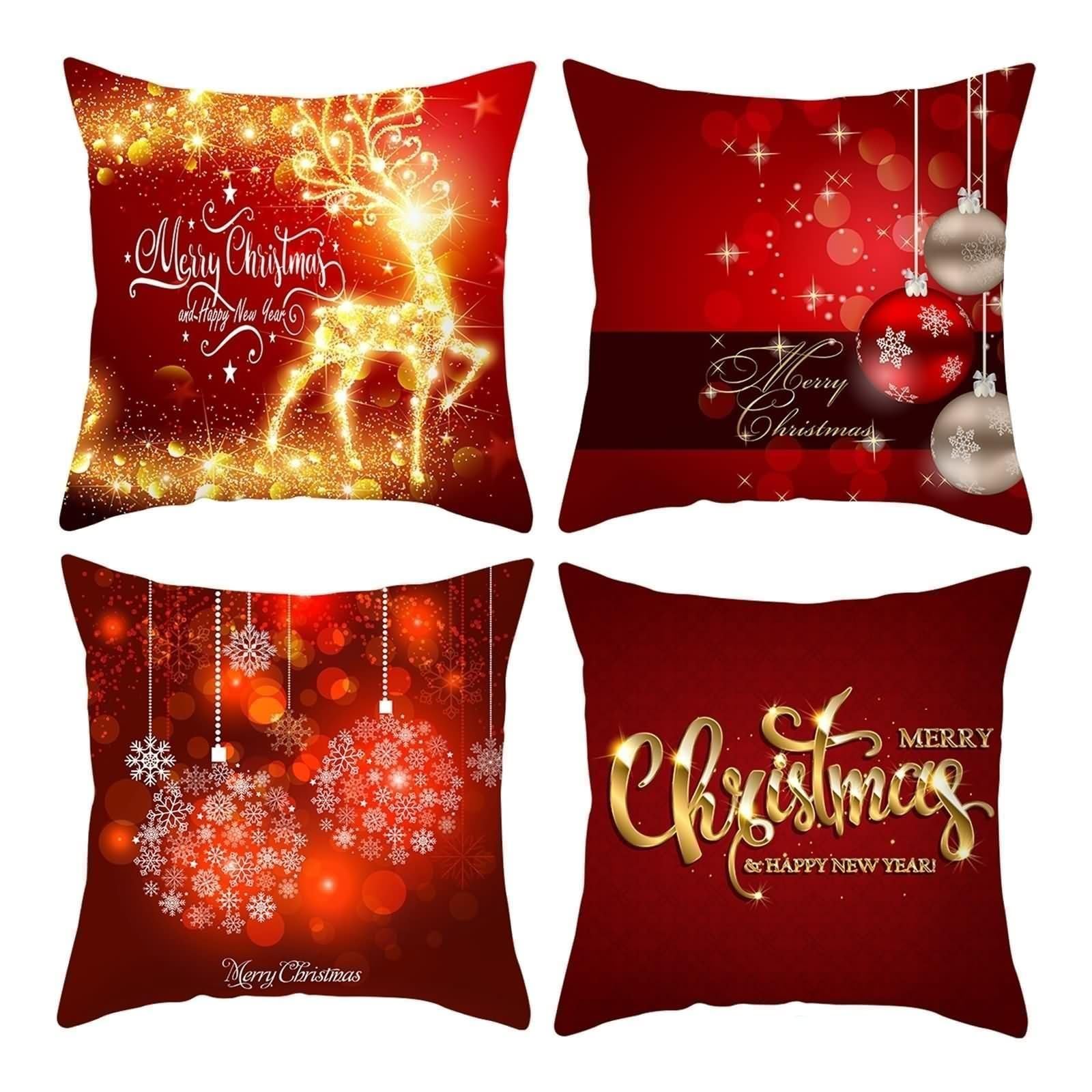 Housses de coussin pour canapé marron créant une ambiance cocooning de chambre